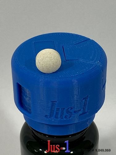 Jus-1;Single Pill Dispenser;Dispense One;medicine dispenser; drug dispenser; pill dispenser;arthritis hands; diabetes; diabetic fingers; diabetic finger tips;